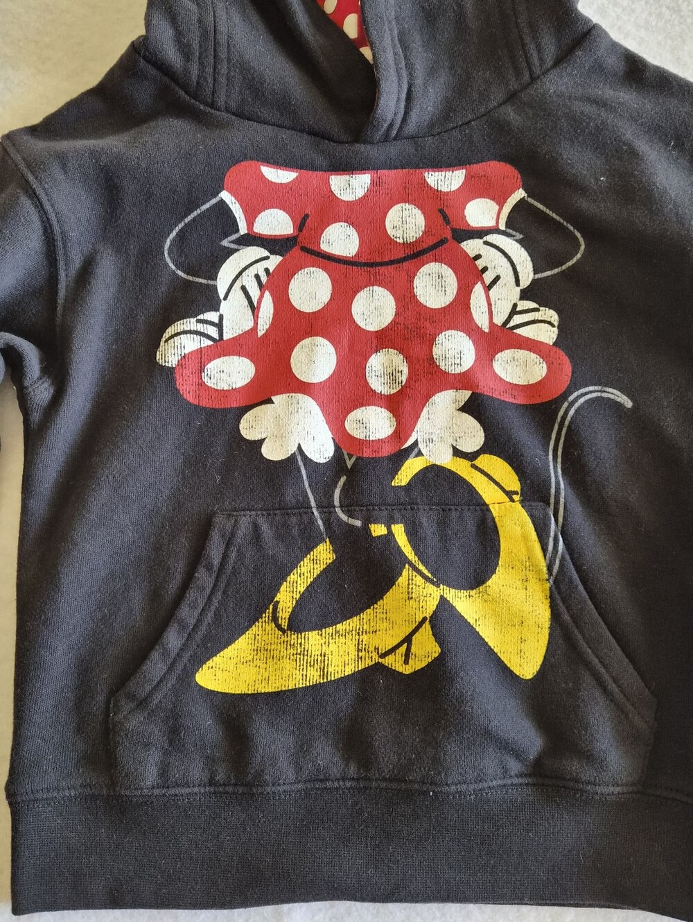 Disney Kids Minnie Mouse Hoodie - Disney Parks Hoodie Kids XS - Picture 4 of 5